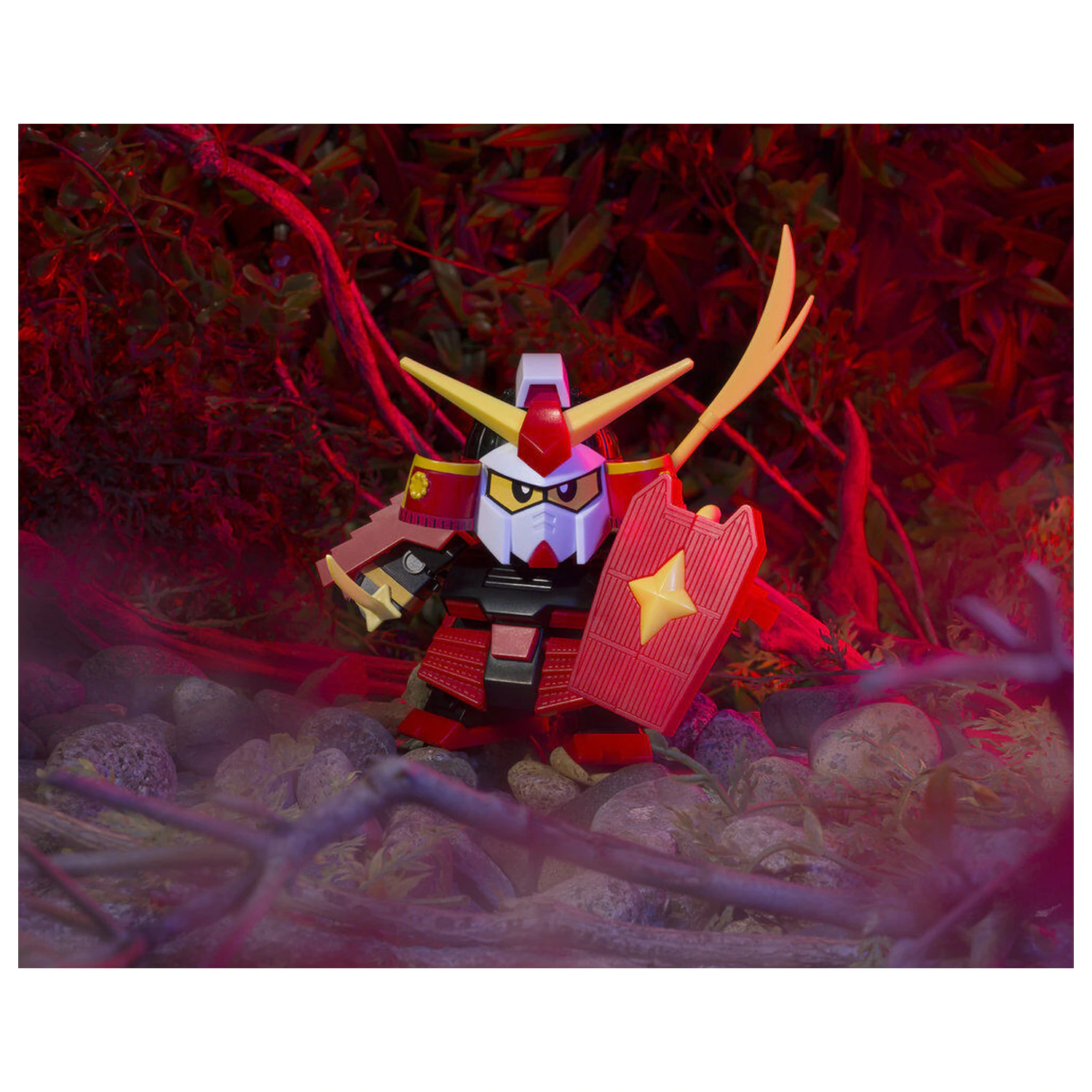 Ganso SD Gundam World Musha Gundam figura 8 cm fotografija izdelka