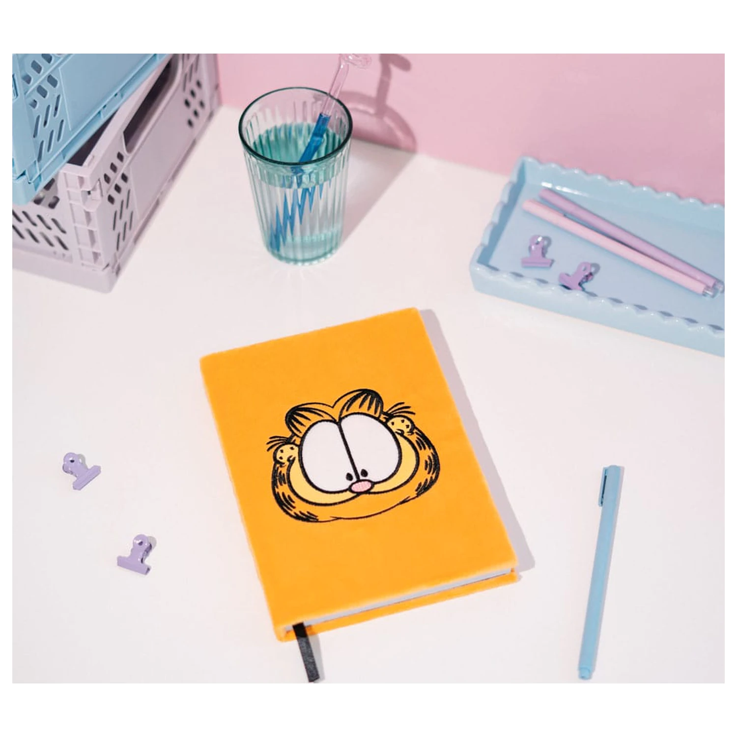 Garfield A5 premium plišasti zvezek fotografija izdelka