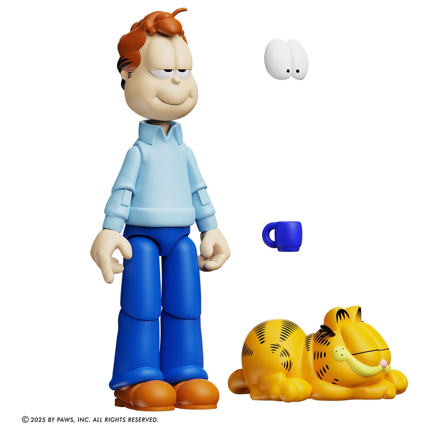 Garfield akcijska figura Jon Arbuckle Deluxe Edition 19 cm fotografija izdelka