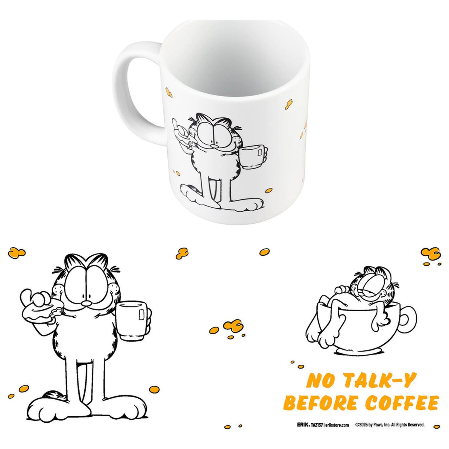 Garfield skodelica 350 ml fotografija izdelka