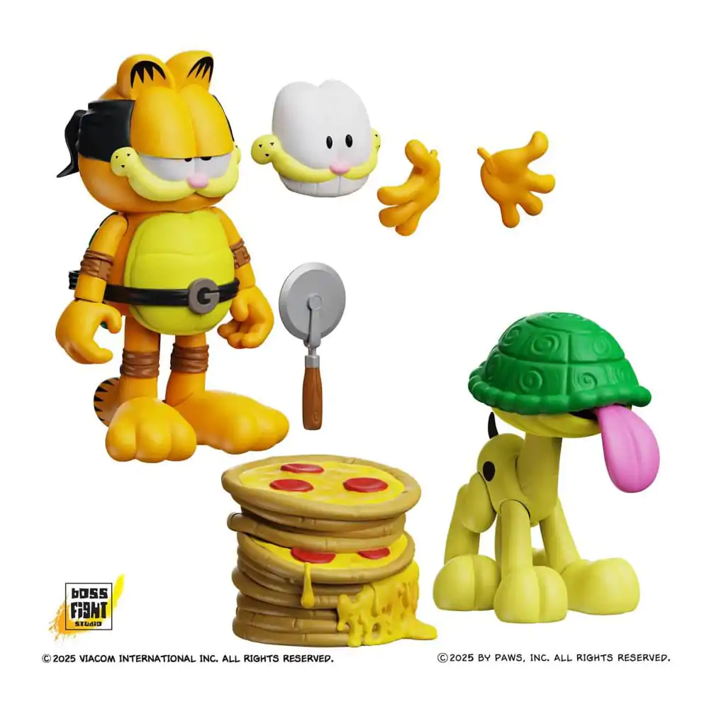 Garfield akcijske figure 2 paketa Garfello in Sidekick Odie fotografija izdelka