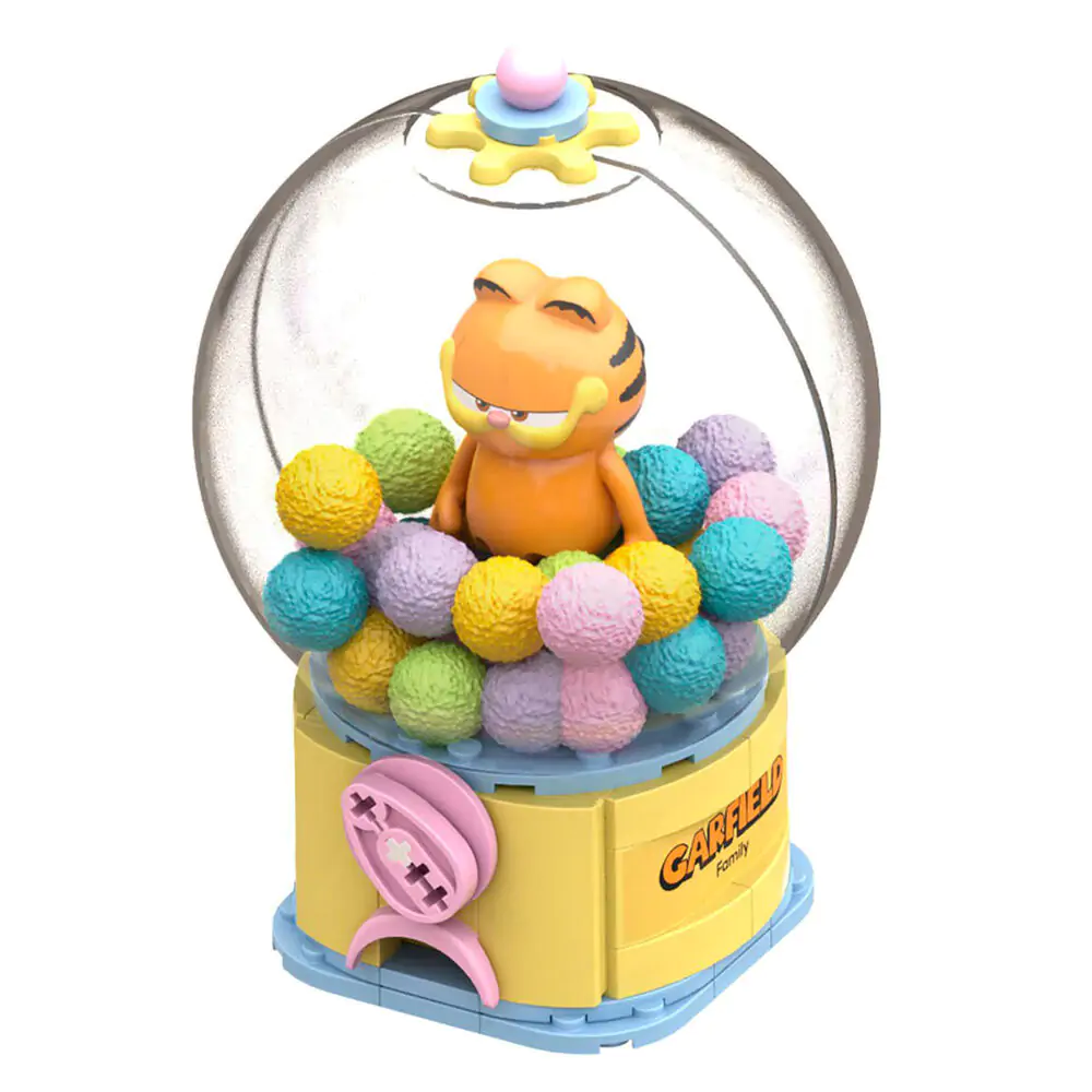 Garfield Gumball Machine Komplet za sestavljanje 128 kosov fotografija izdelka