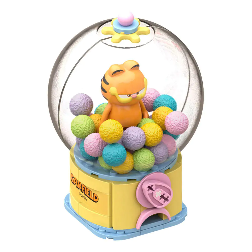 Garfield Gumball Machine Komplet za sestavljanje 128 kosov fotografija izdelka