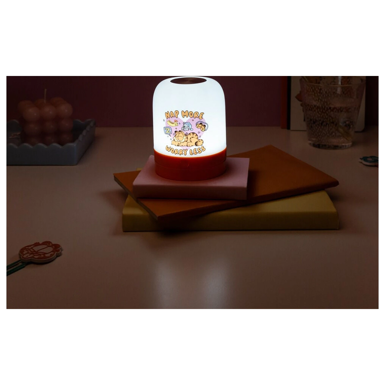 Garfield ambientalna svetilka fotografija izdelka