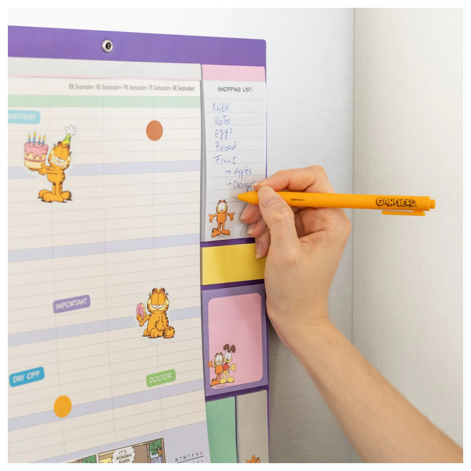 Garfield Magnetni planer 2026/27 30 x 35 cm fotografija izdelka