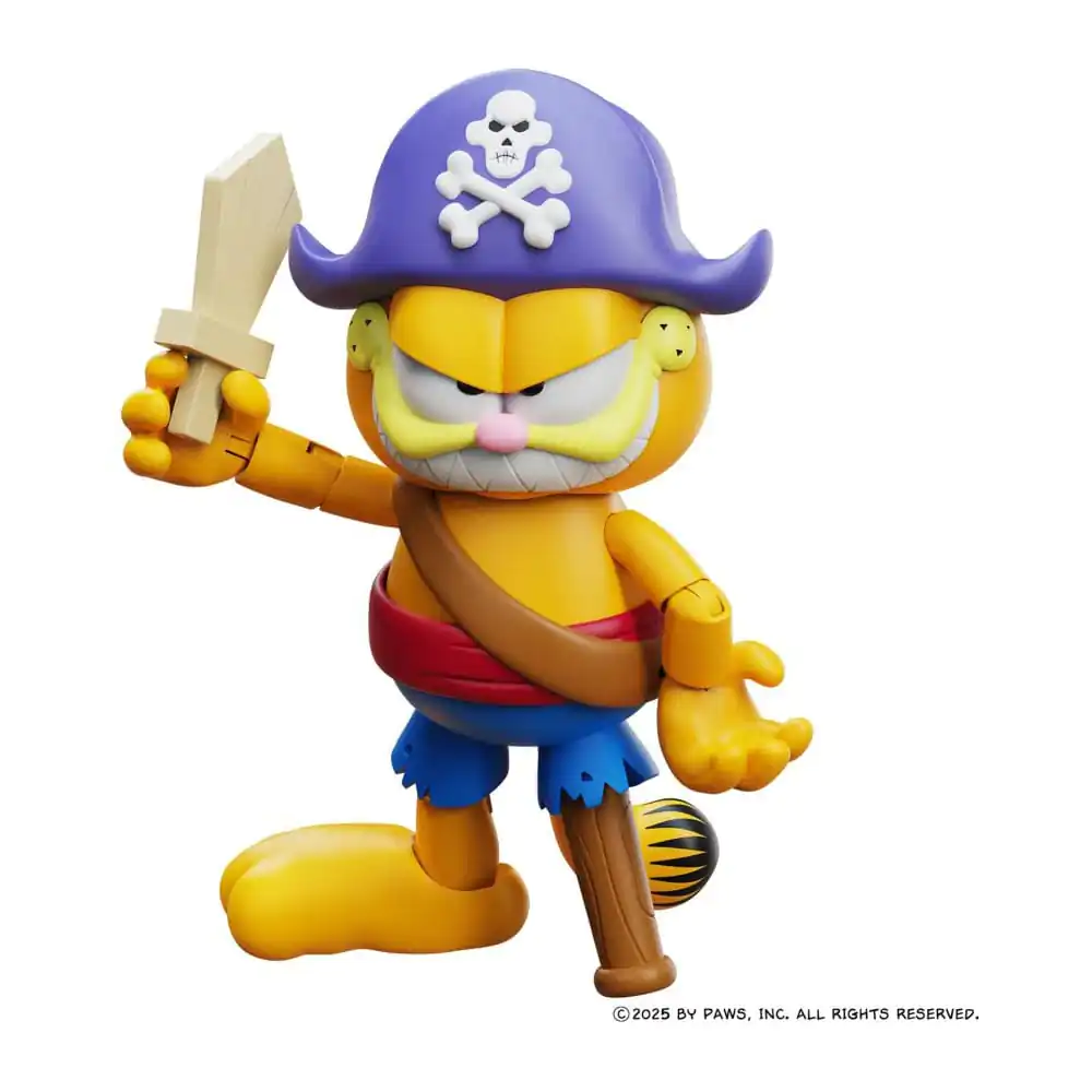 Garfield akcijski figuri 2 kos Pirate Garfield in Pirate Odie fotografija izdelka