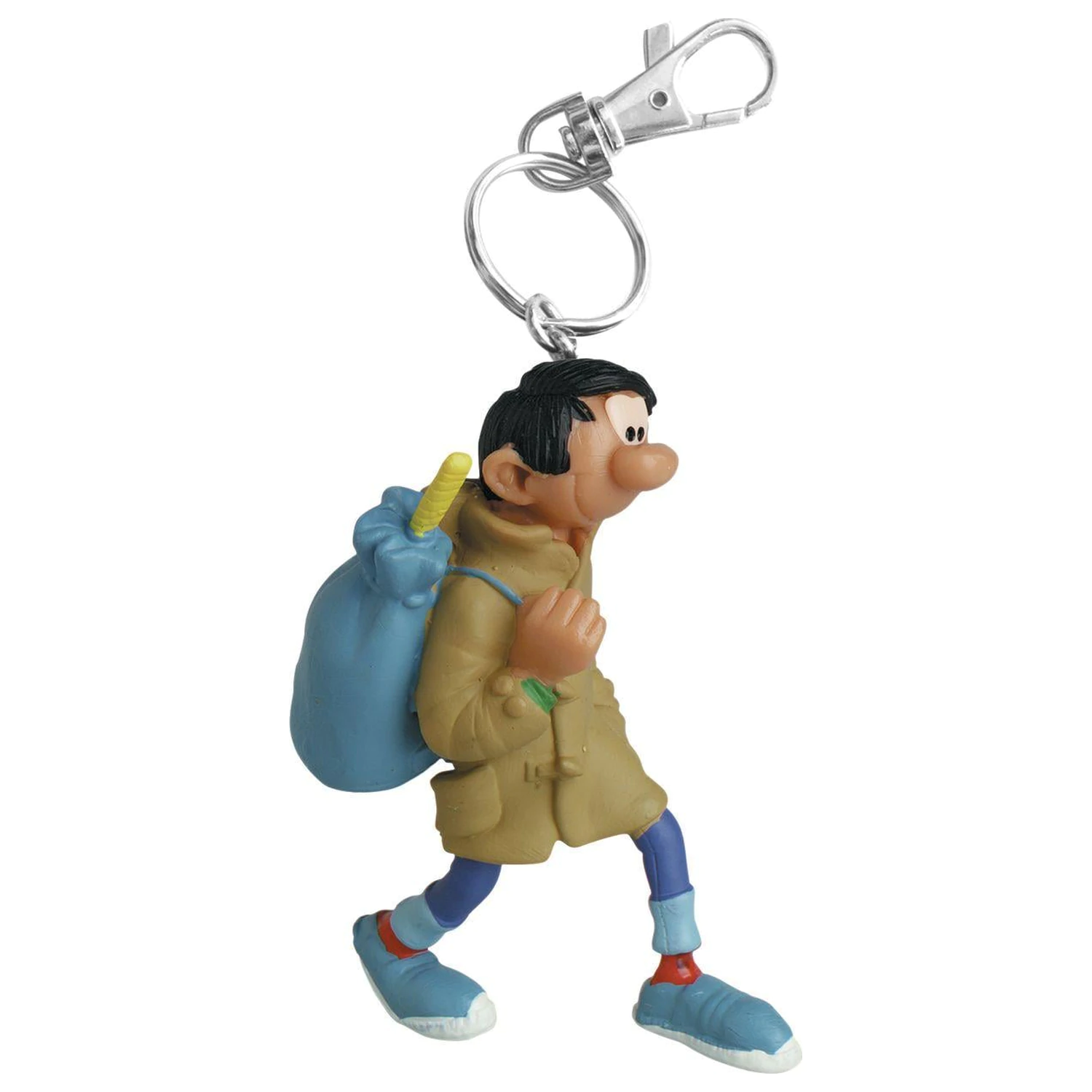 Gaston Lagaffe Duffle Coat obesek za ključe 6 cm fotografija izdelka