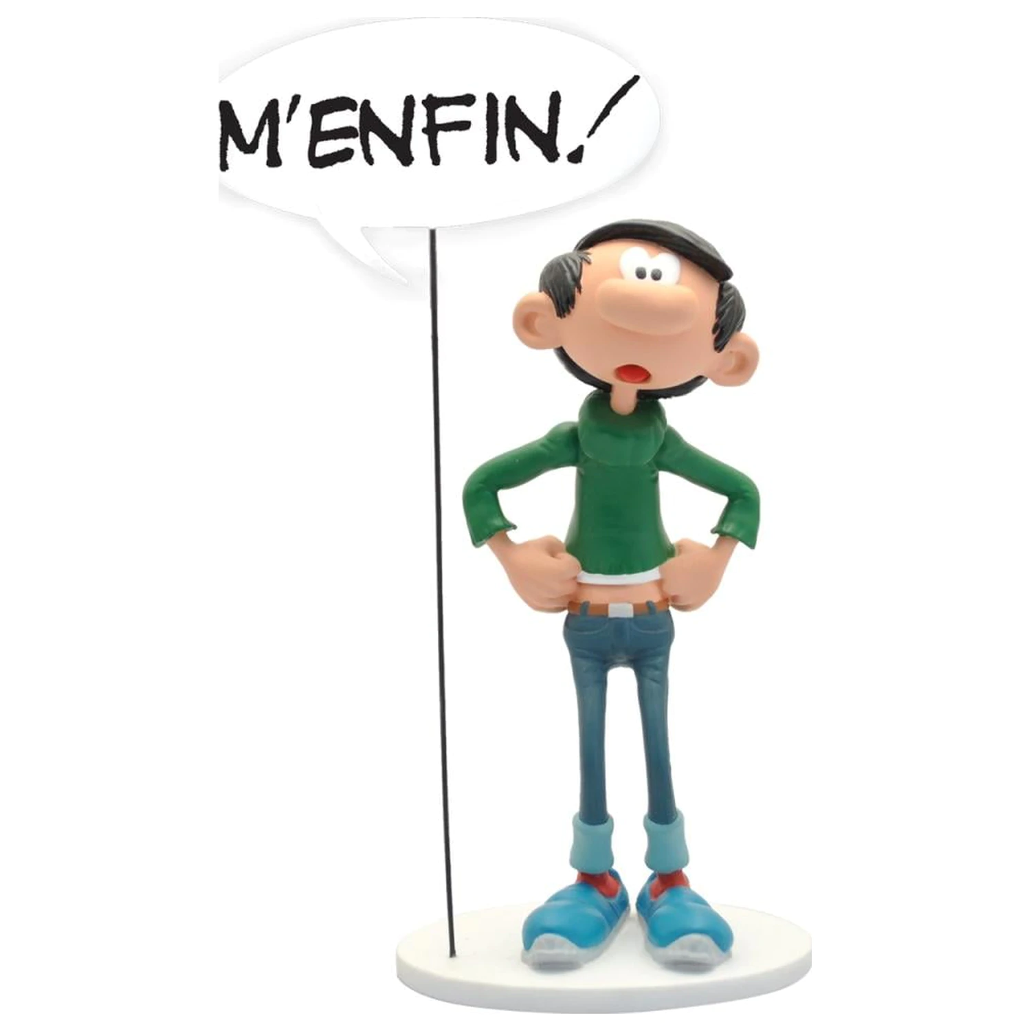 Gaston Lagaffe figurica iz smole Gaston "M'enfin" 24 cm fotografija izdelka