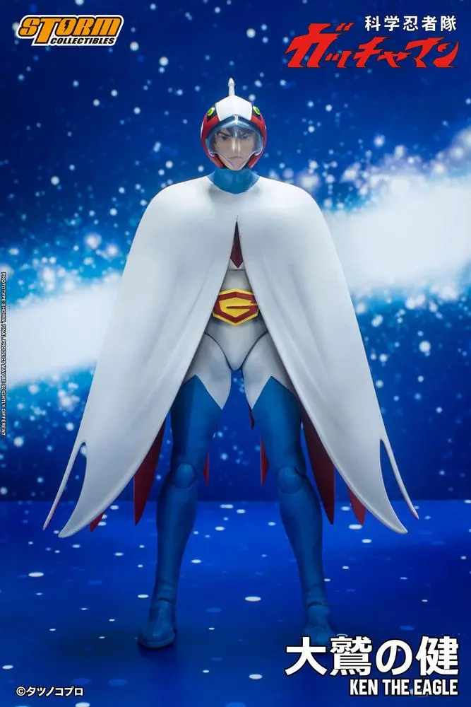 Akcijska figura Gatchaman 1/12 Ken the Eagle 18 cm fotografija izdelka