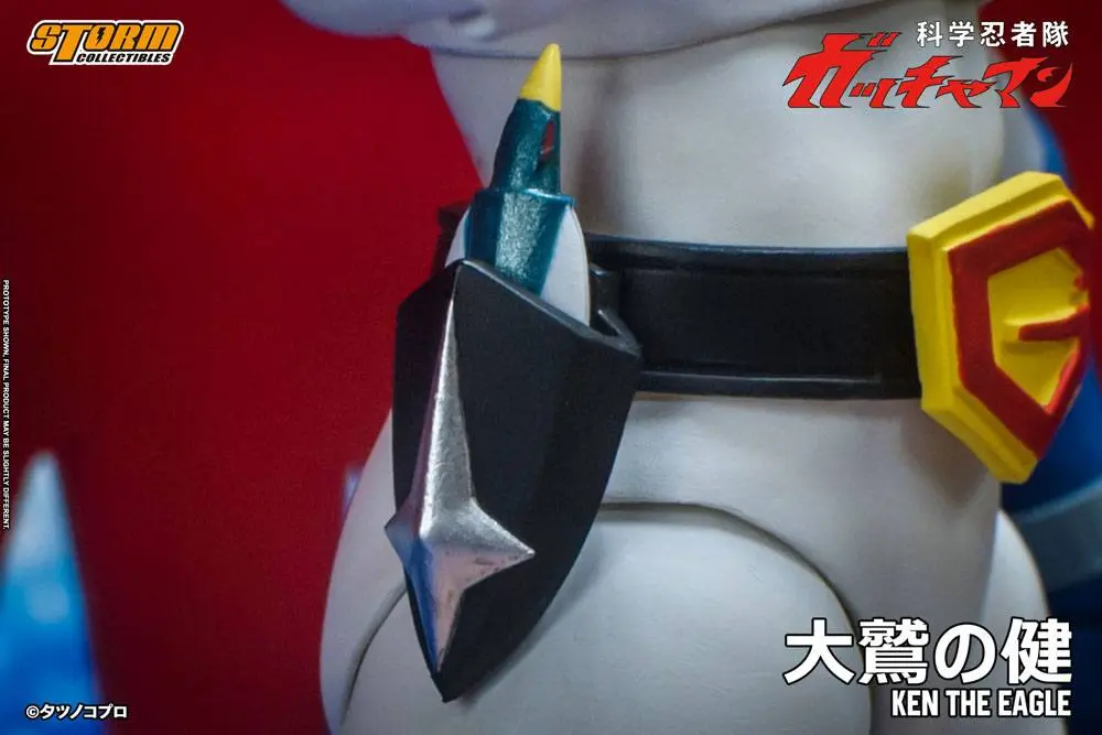 Akcijska figura Gatchaman 1/12 Ken the Eagle 18 cm fotografija izdelka