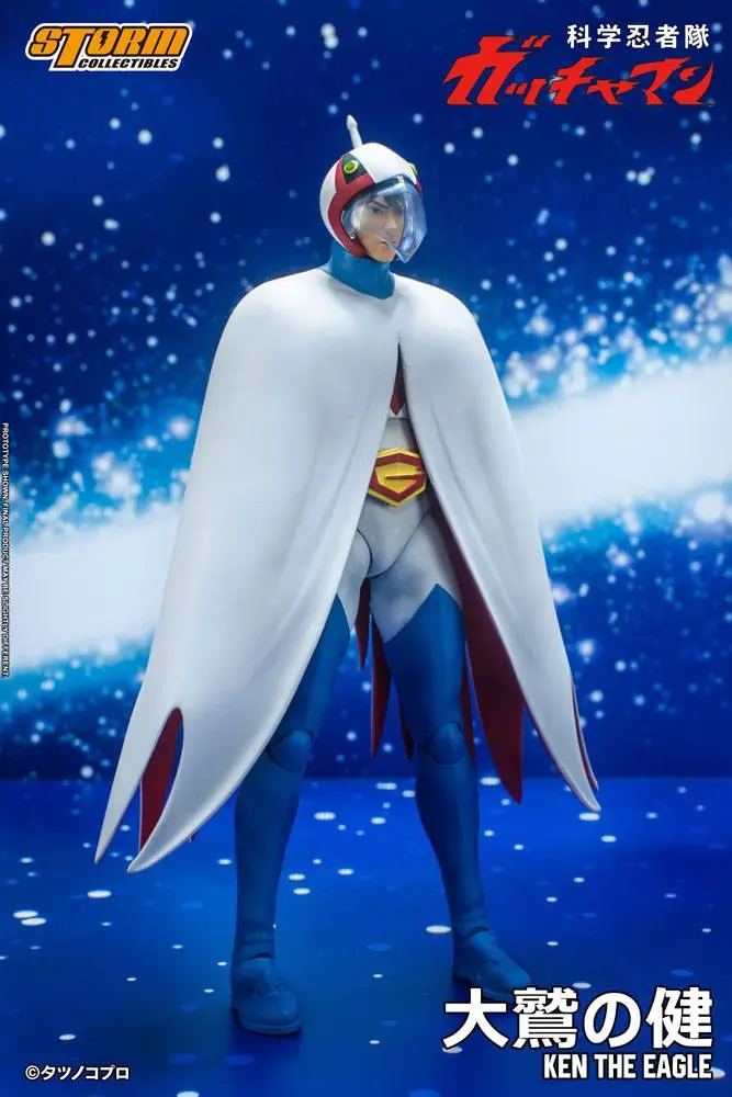 Akcijska figura Gatchaman 1/12 Ken the Eagle 18 cm fotografija izdelka