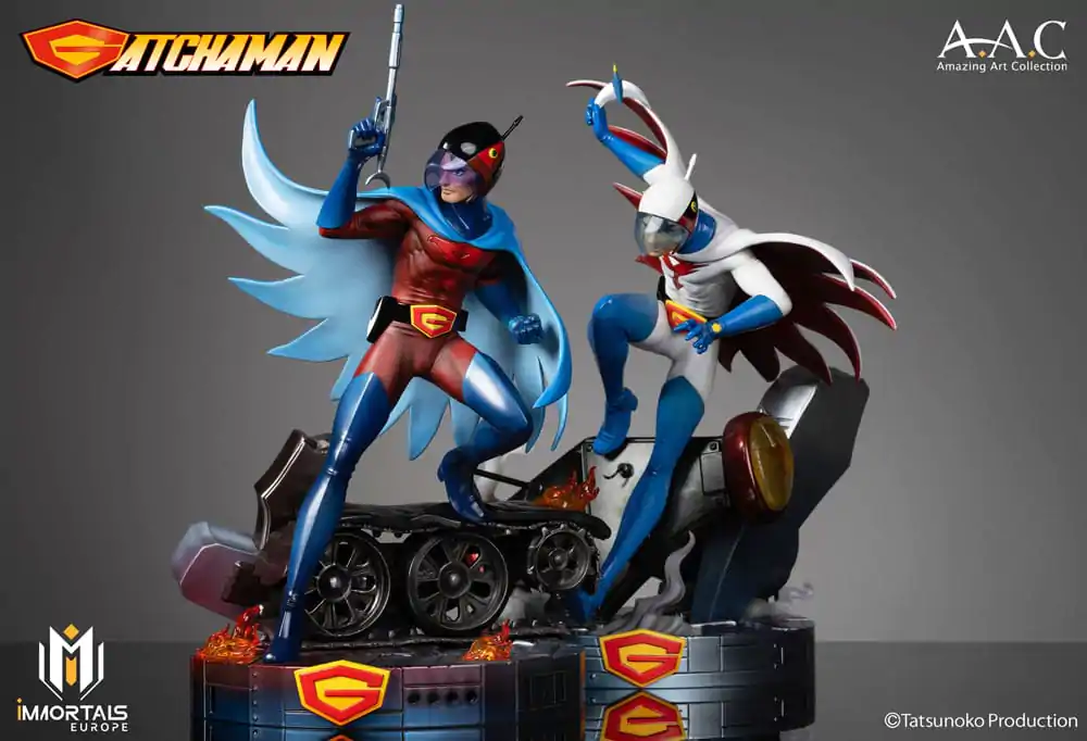 Gatchaman Amazing Art Collection kip Joe the Condor, strokovnjak za streljanje 34 cm fotografija izdelka