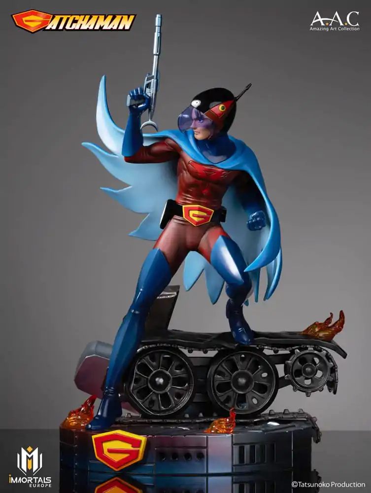 Gatchaman Amazing Art Collection kip Joe the Condor, strokovnjak za streljanje 34 cm fotografija izdelka