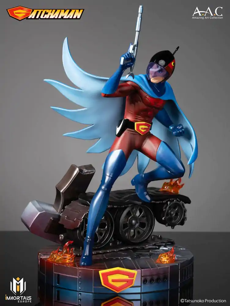 Gatchaman Amazing Art Collection kip Joe the Condor, strokovnjak za streljanje 34 cm fotografija izdelka