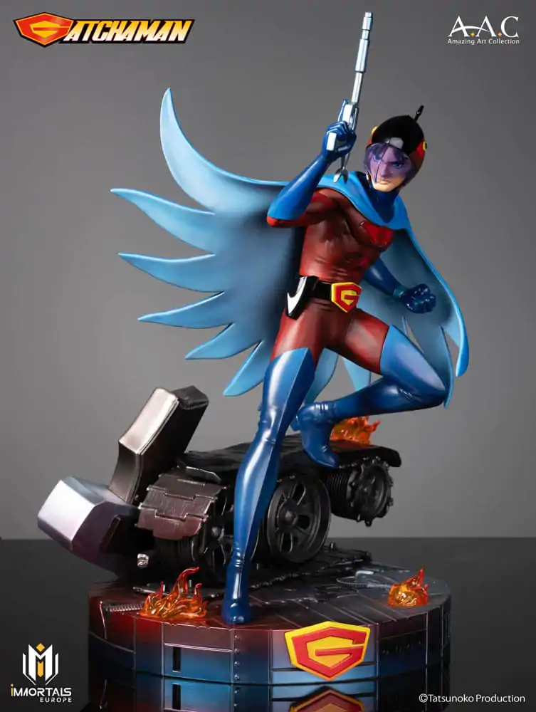 Gatchaman Amazing Art Collection kip Joe the Condor, strokovnjak za streljanje 34 cm fotografija izdelka
