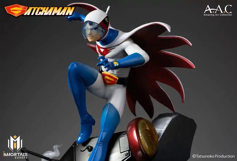 Gatchaman Amazing Art Collection Kip Ken the Eagle, Vodja ekipe Science Ninja 34 cm fotografija izdelka