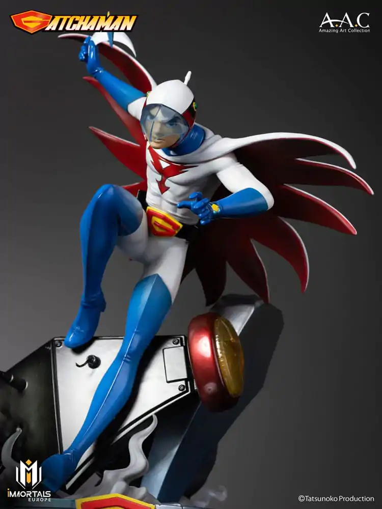 Gatchaman Amazing Art Collection Kip Ken the Eagle, Vodja ekipe Science Ninja 34 cm fotografija izdelka