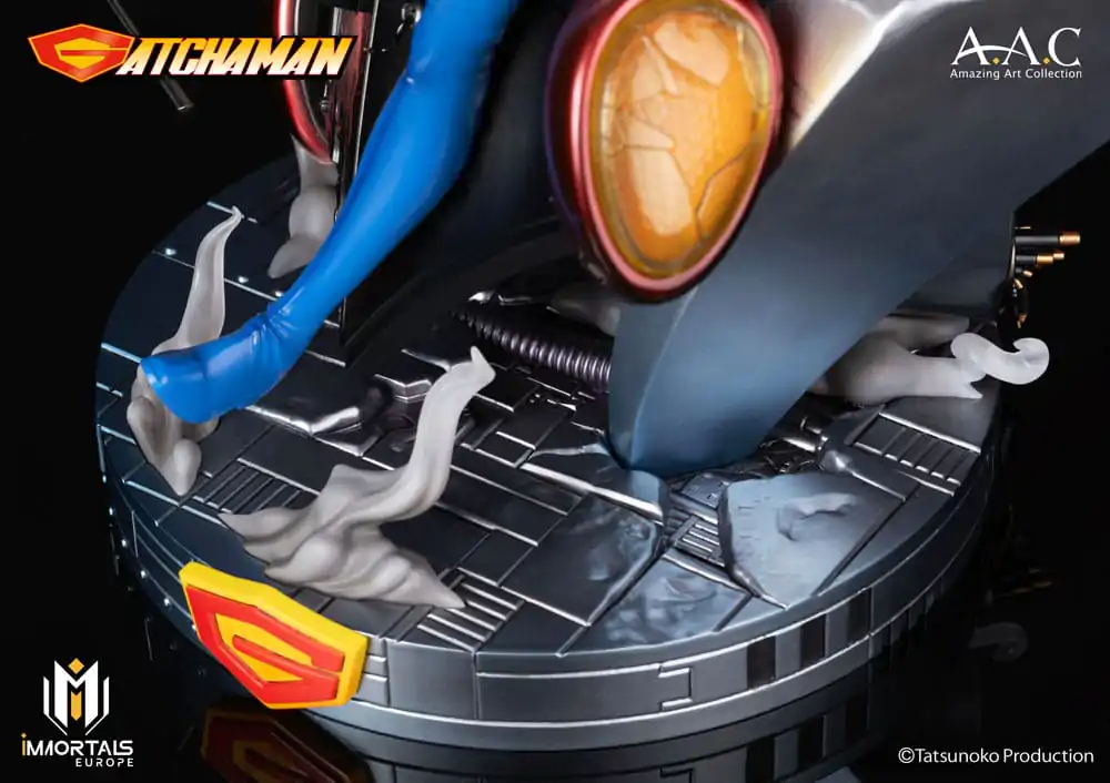 Gatchaman Amazing Art Collection Kip Ken the Eagle, Vodja ekipe Science Ninja 34 cm fotografija izdelka
