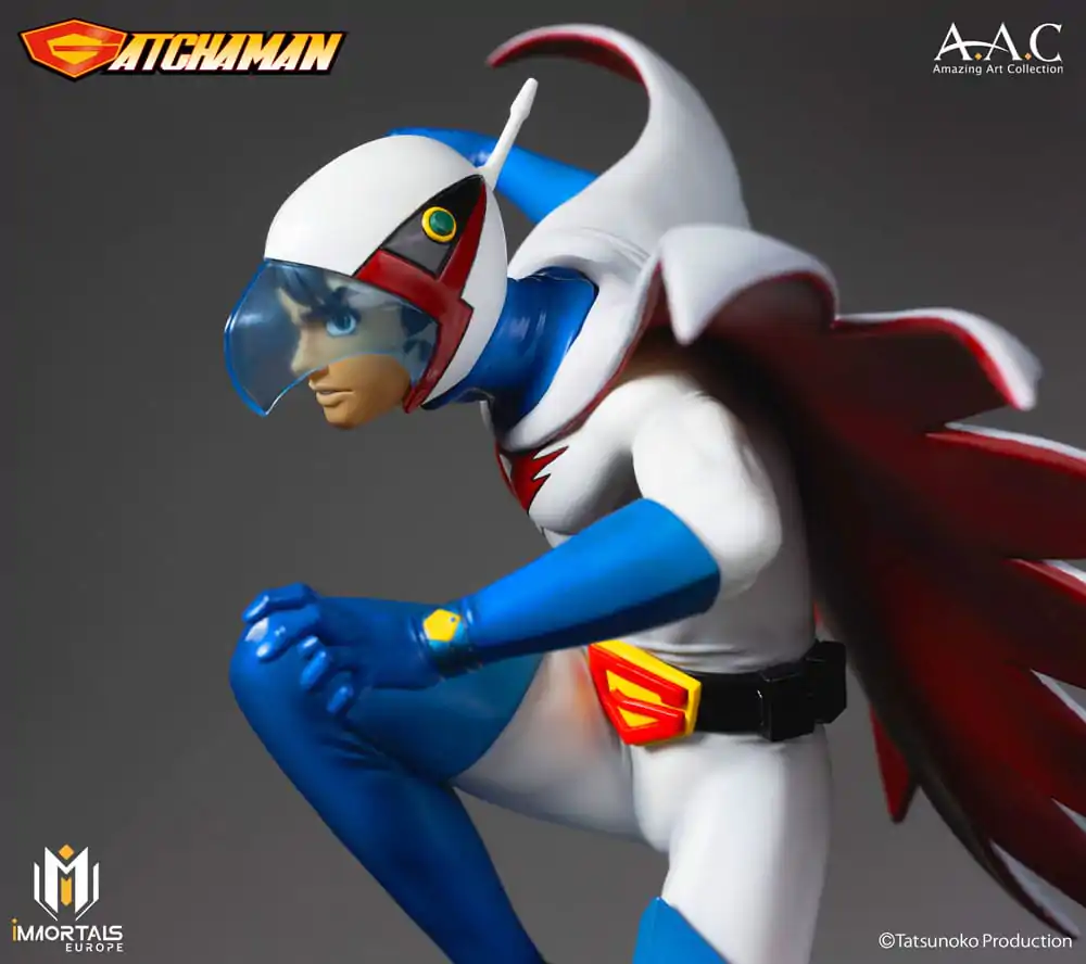 Gatchaman Amazing Art Collection Kip Ken the Eagle, Vodja ekipe Science Ninja 34 cm fotografija izdelka
