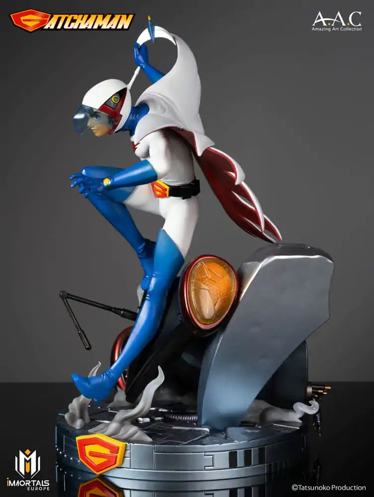Gatchaman Amazing Art Collection Kip Ken the Eagle, Vodja ekipe Science Ninja 34 cm fotografija izdelka