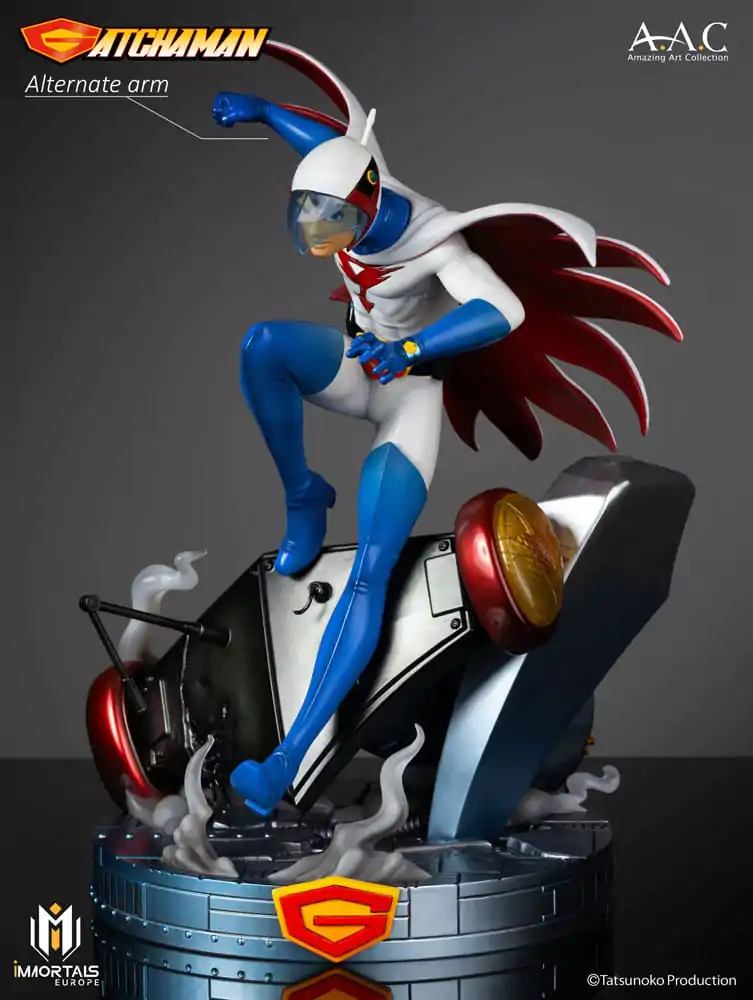 Gatchaman Amazing Art Collection Kip Ken the Eagle, Vodja ekipe Science Ninja 34 cm fotografija izdelka