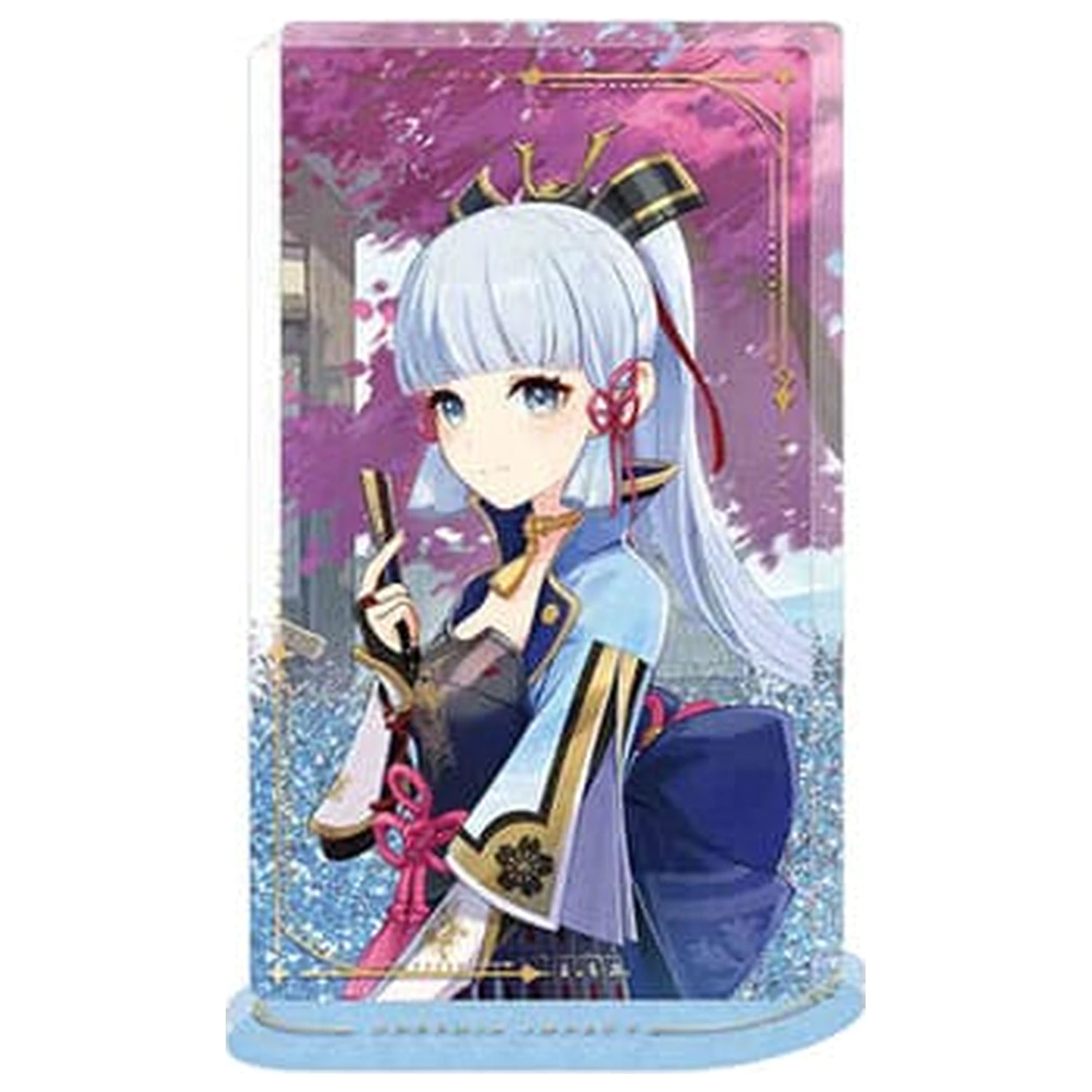 Genshin Impact Akrilni okrasek z bleščicami: Kamisato Ayaka 11 cm fotografija izdelka