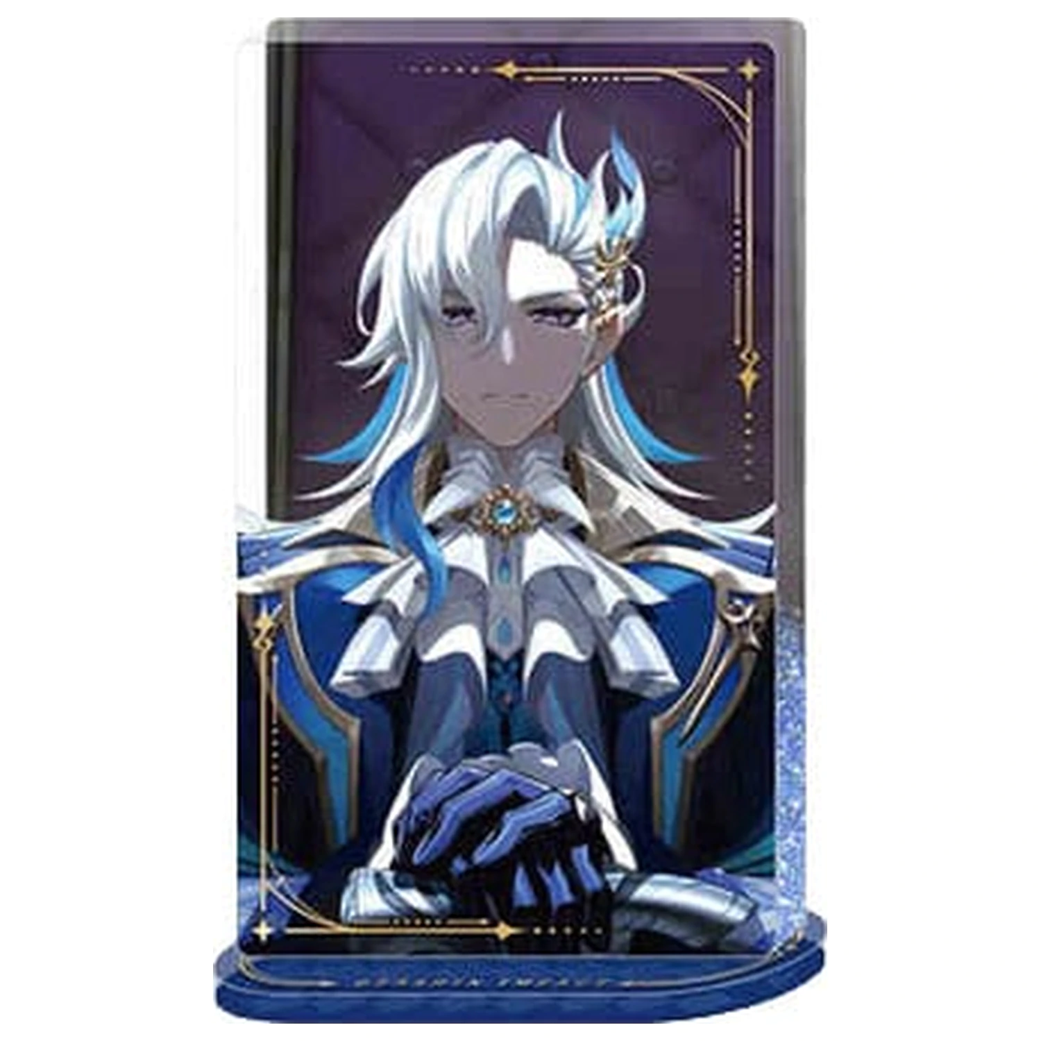 Genshin Impact Akrilni okrasek z bleščicami: Neuvillette 11 cm fotografija izdelka