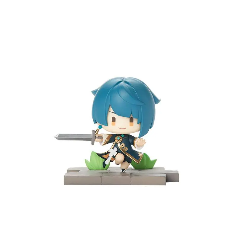Genshin Impact Battle Scene Collection Mini Figurice 6-Pack Liyue Edition 6 cm fotografija izdelka