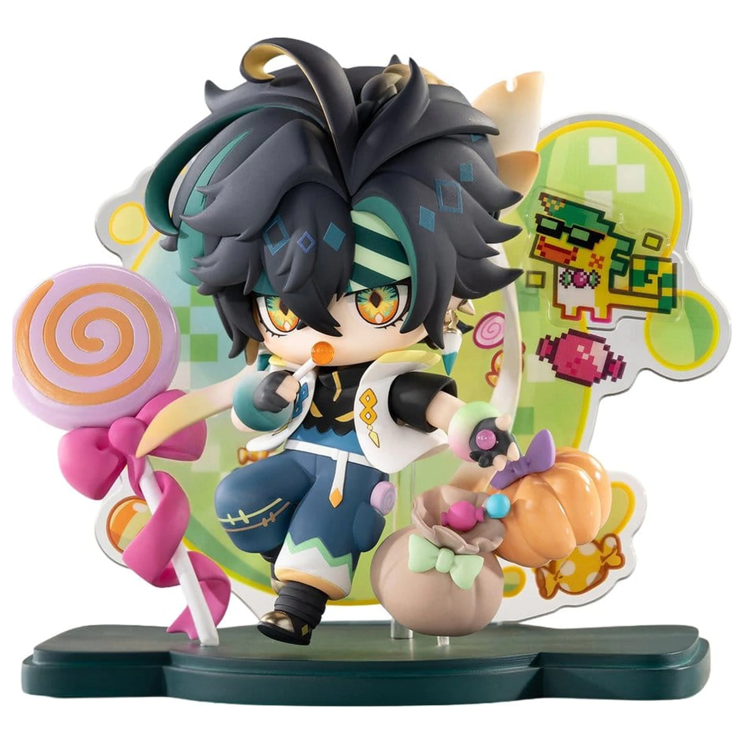 Genshin Impact Chibi Chara PVC figura You Ye Qi Xiang Series Kinich 11 cm fotografija izdelka