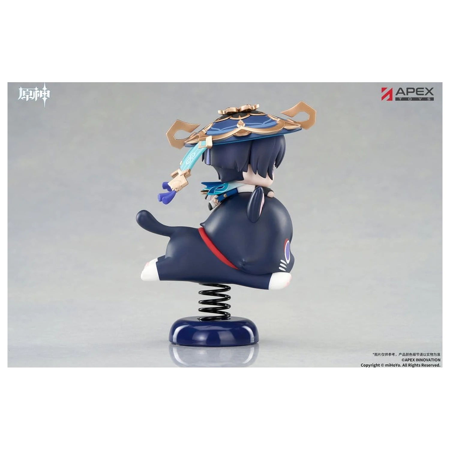 Genshin Impact Chibi Chara Yurayura Stojalo PVC Figurica Wanderer 11 cm fotografija izdelka
