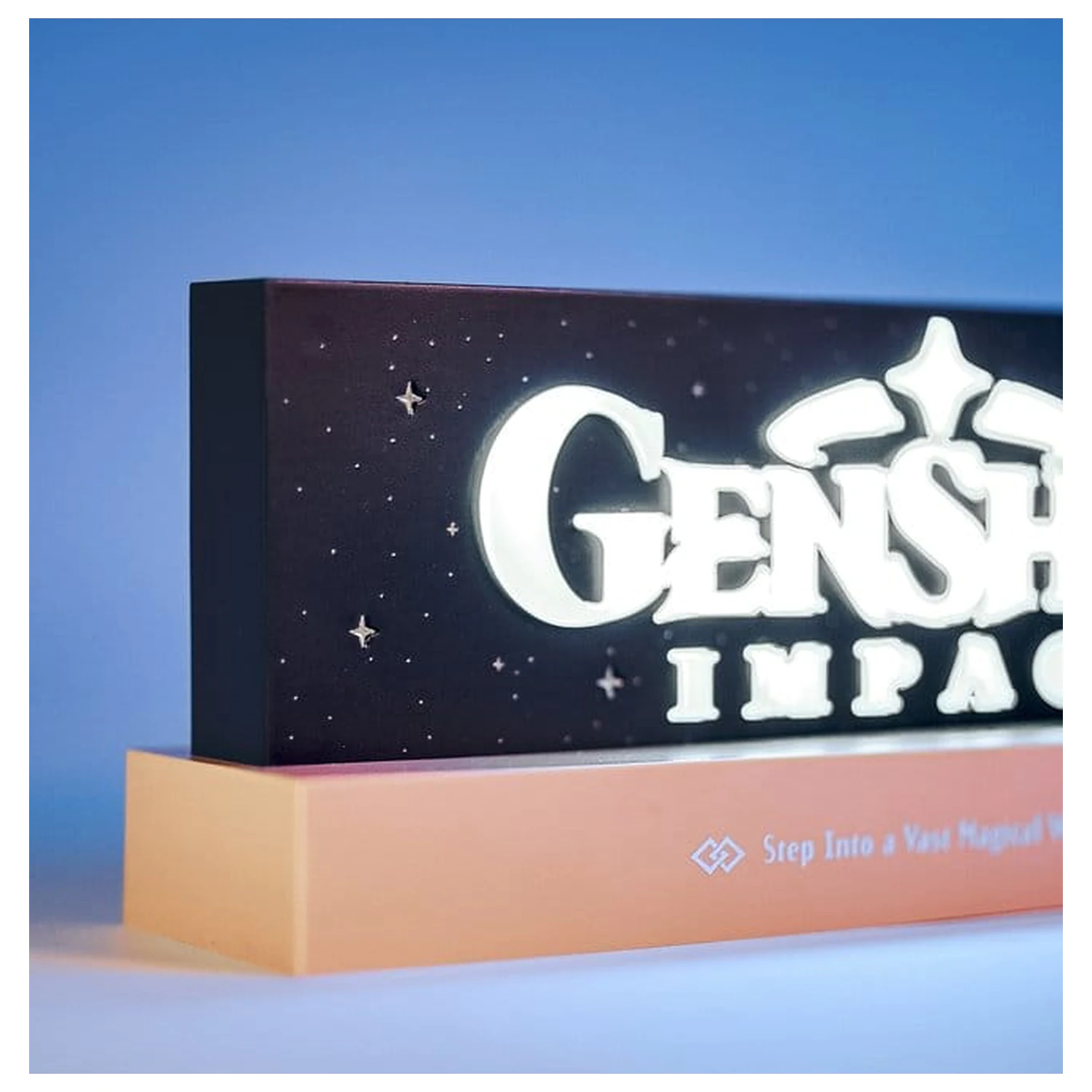 Genshin Impact LED logo svetilka fotografija izdelka