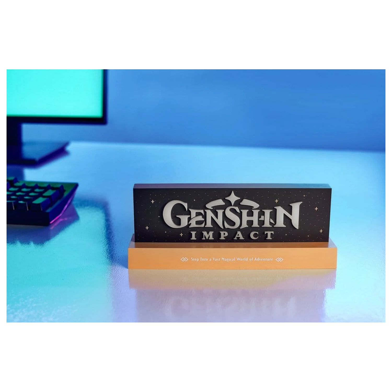 Genshin Impact LED logo svetilka fotografija izdelka
