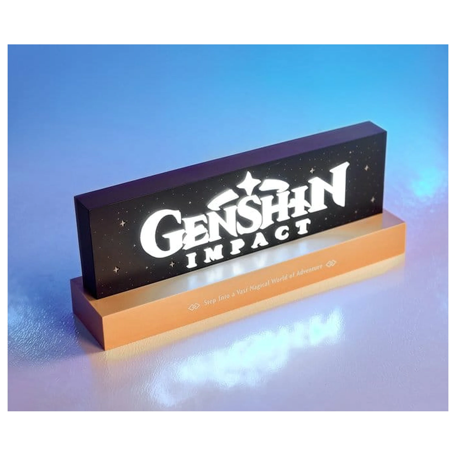 Genshin Impact LED logo svetilka fotografija izdelka