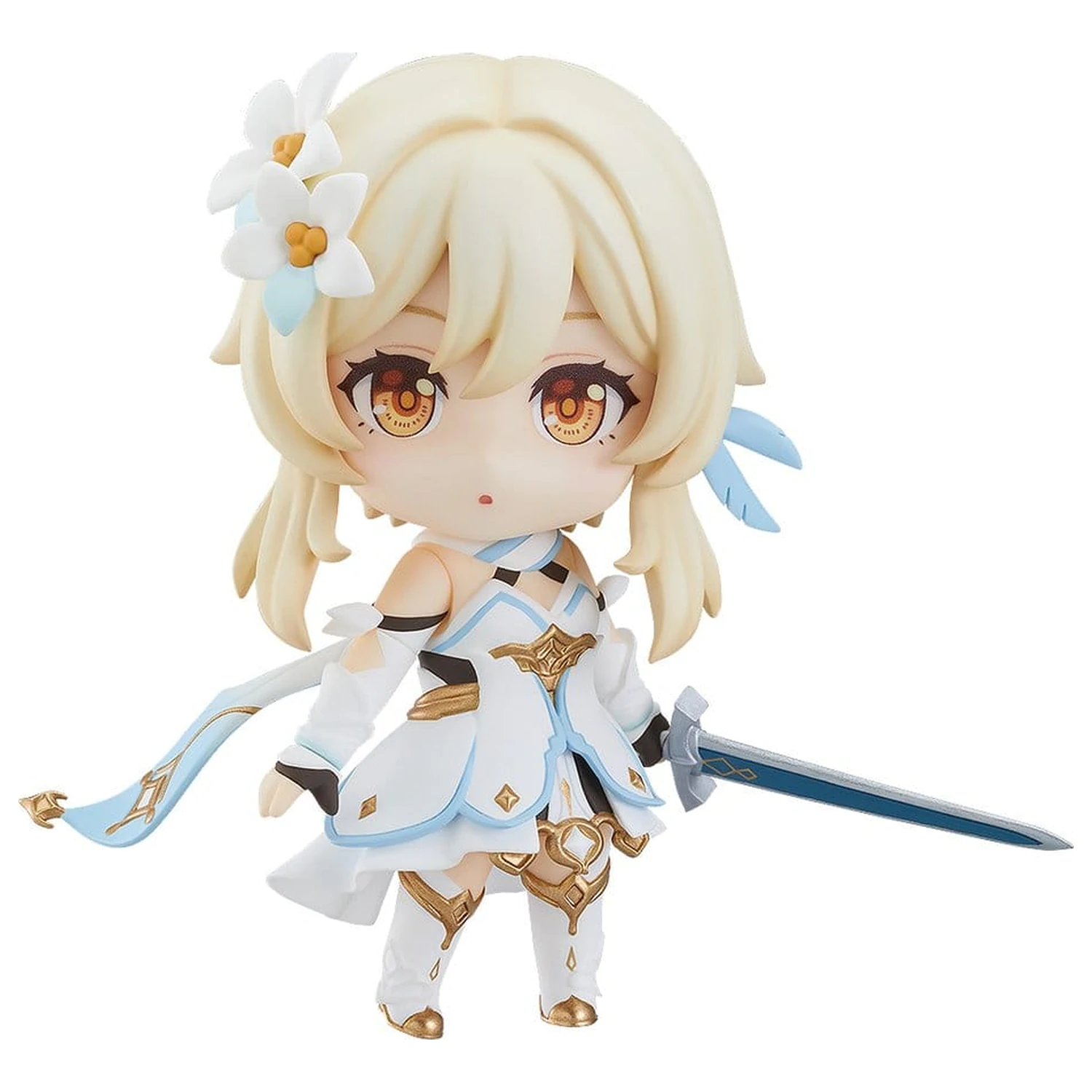 Genshin Impact Nendoroid akcijska figura Traveler (Lumine) 10 cm fotografija izdelka
