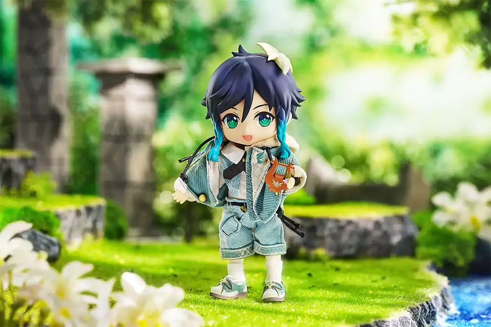 Genshin Impact Nendoroid Doll akcijska figura Venti: Blue Ballad Ver. 14 cm fotografija izdelka