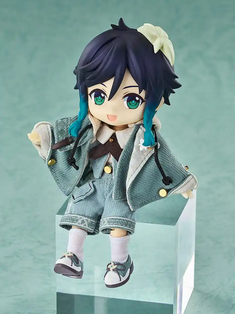 Genshin Impact Nendoroid Doll akcijska figura Venti: Blue Ballad Ver. 14 cm fotografija izdelka