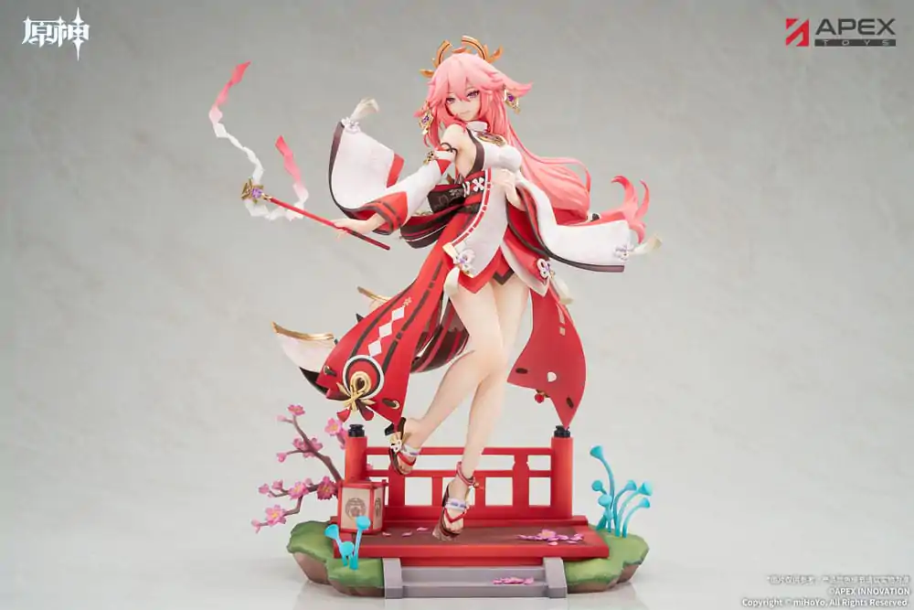 Genshin Impact PVC Kip 1/7 Yae Miko Astute Amusement Ver. 28 cm fotografija izdelka