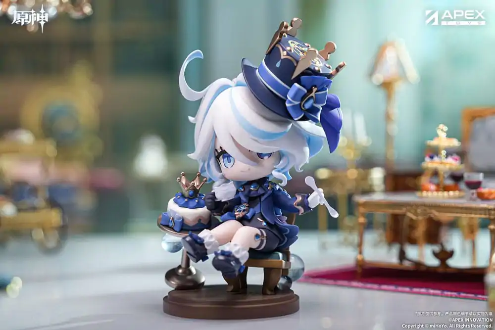 Genshin Impact PVC Kip Furina Amai Gogo no Sanbika Chibi Chara Ver. 13 cm fotografija izdelka