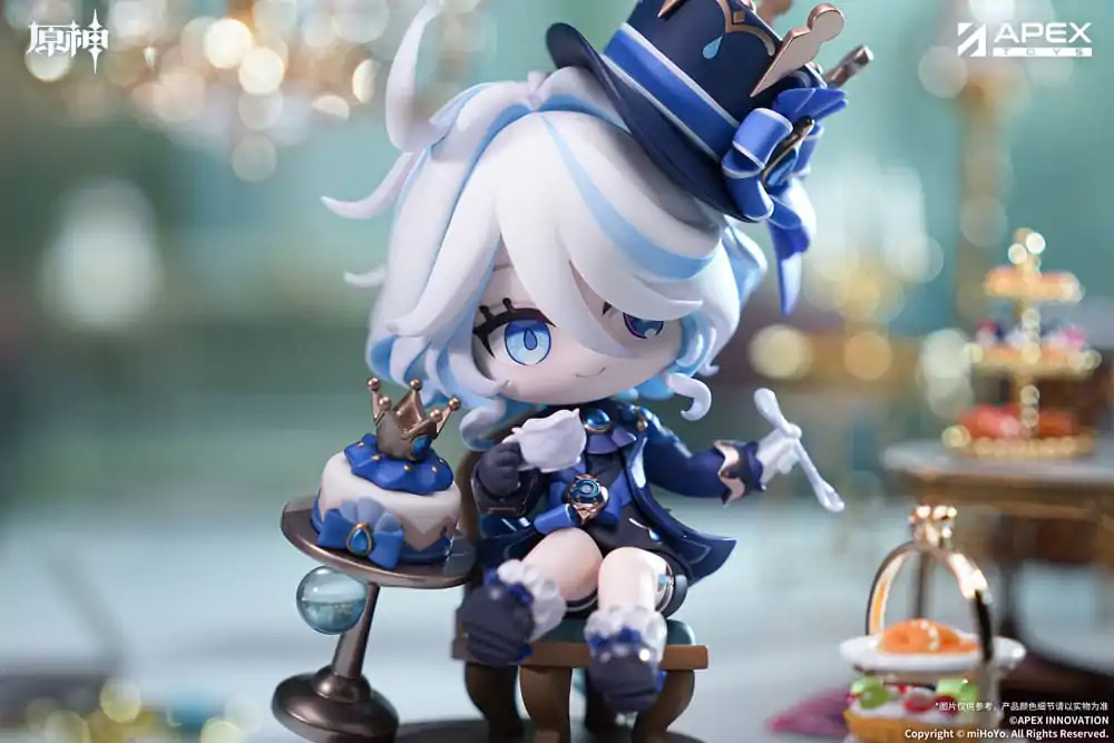 Genshin Impact PVC Kip Furina Amai Gogo no Sanbika Chibi Chara Ver. 13 cm fotografija izdelka