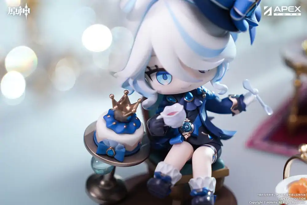 Genshin Impact PVC Kip Furina Amai Gogo no Sanbika Chibi Chara Ver. 13 cm fotografija izdelka