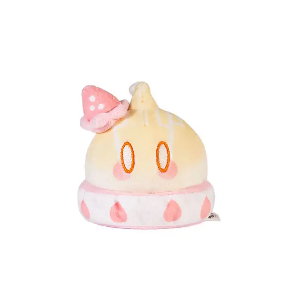 Genshin Impact Slime Sweets Party Series Plišasta Figura Mutant Electro Slime Strawberry Cake Style 7 cm fotografija izdelka