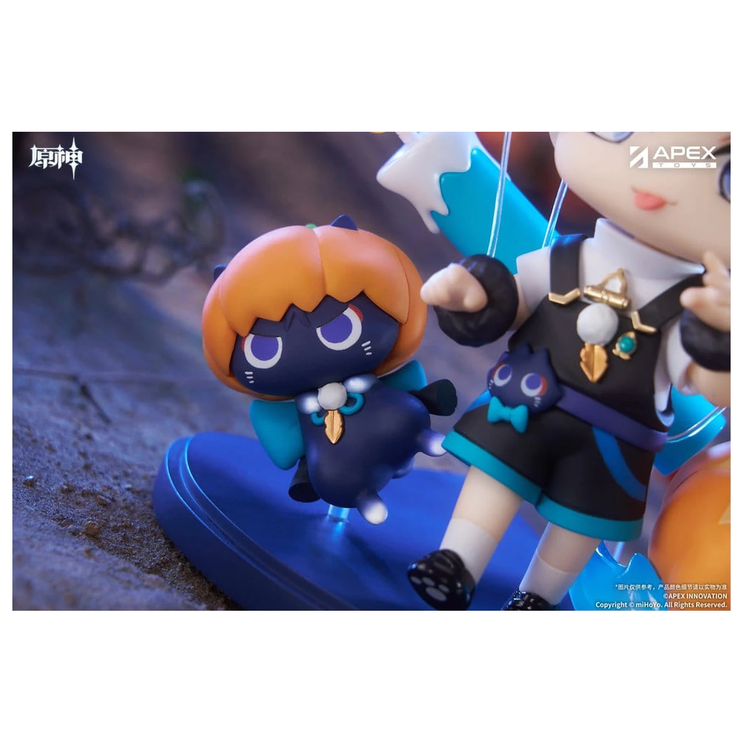 Genshin Impact You Ye Qi Xiang Series Chibi Chara PVC Kip Wanderer 10 cm fotografija izdelka