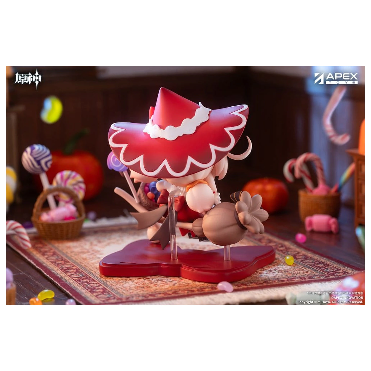 Genshin Impact You Ye Qi Xiang Series PVC mini figura Klee 11 cm fotografija izdelka
