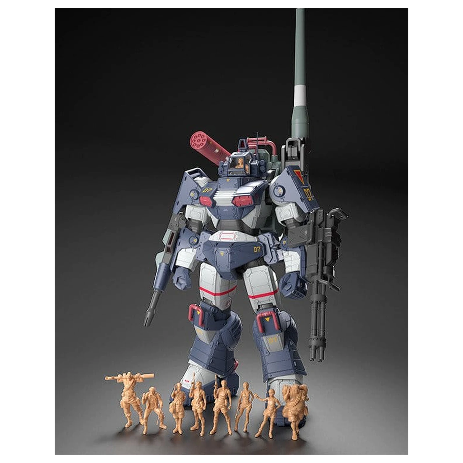 Get Truth Fang of the Sun Dougram komplet plastičnega modela 1/35 Dougram Ver. GT DX kompletna izdaja 28 cm fotografija izdelka
