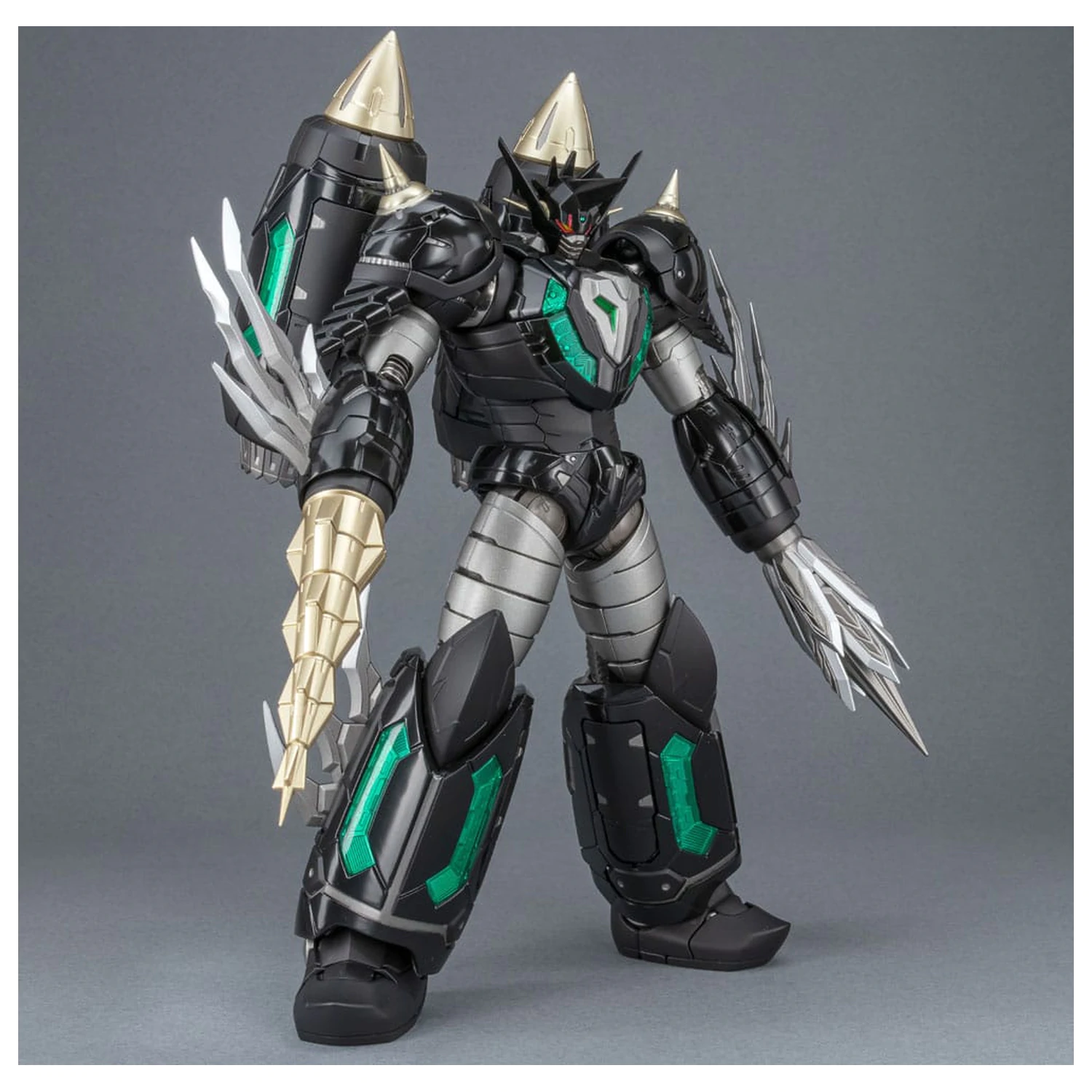 Getter Robo Armageddon Diecast akcijska figura Riobot Shin Getter Dragon Black Ver. 21 cm fotografija izdelka