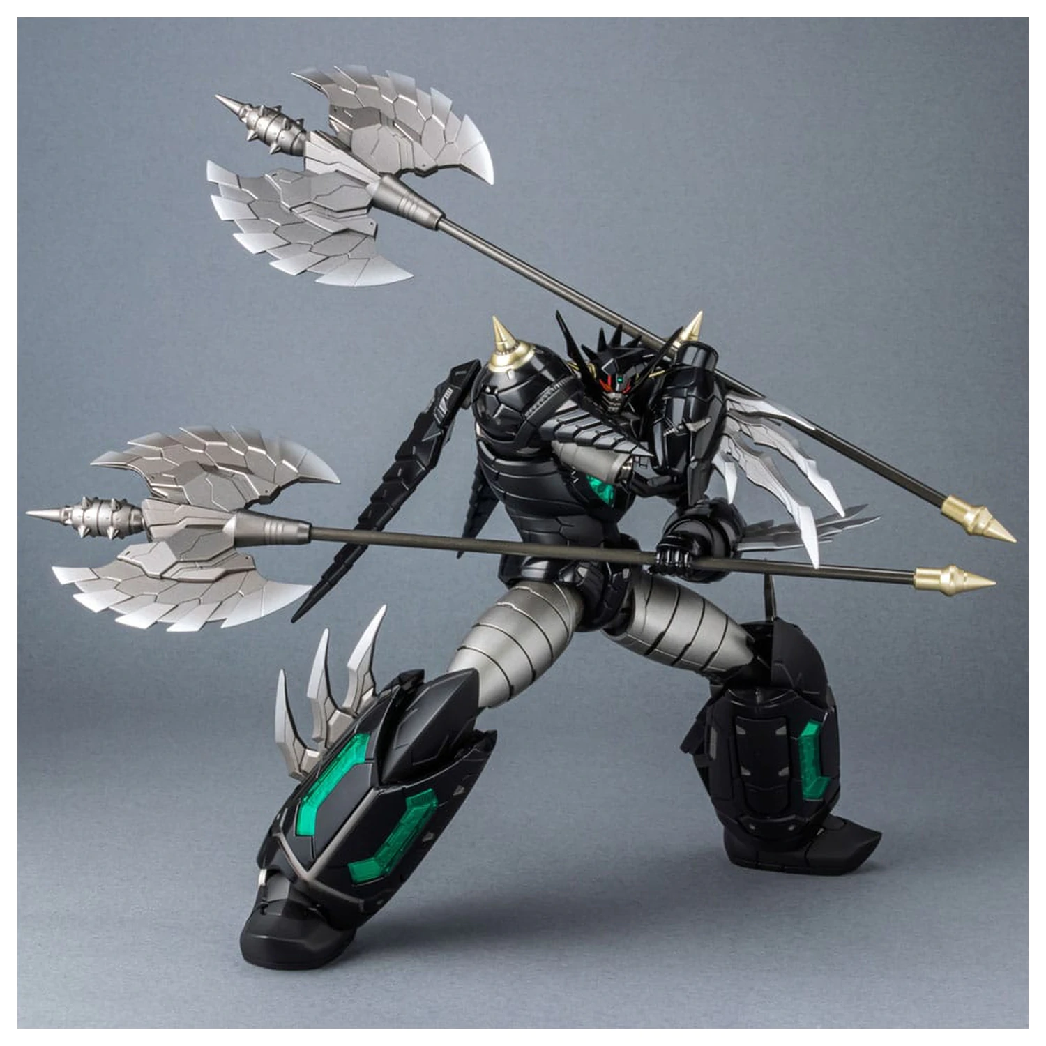 Getter Robo Armageddon Diecast akcijska figura Riobot Shin Getter Dragon Black Ver. 21 cm fotografija izdelka