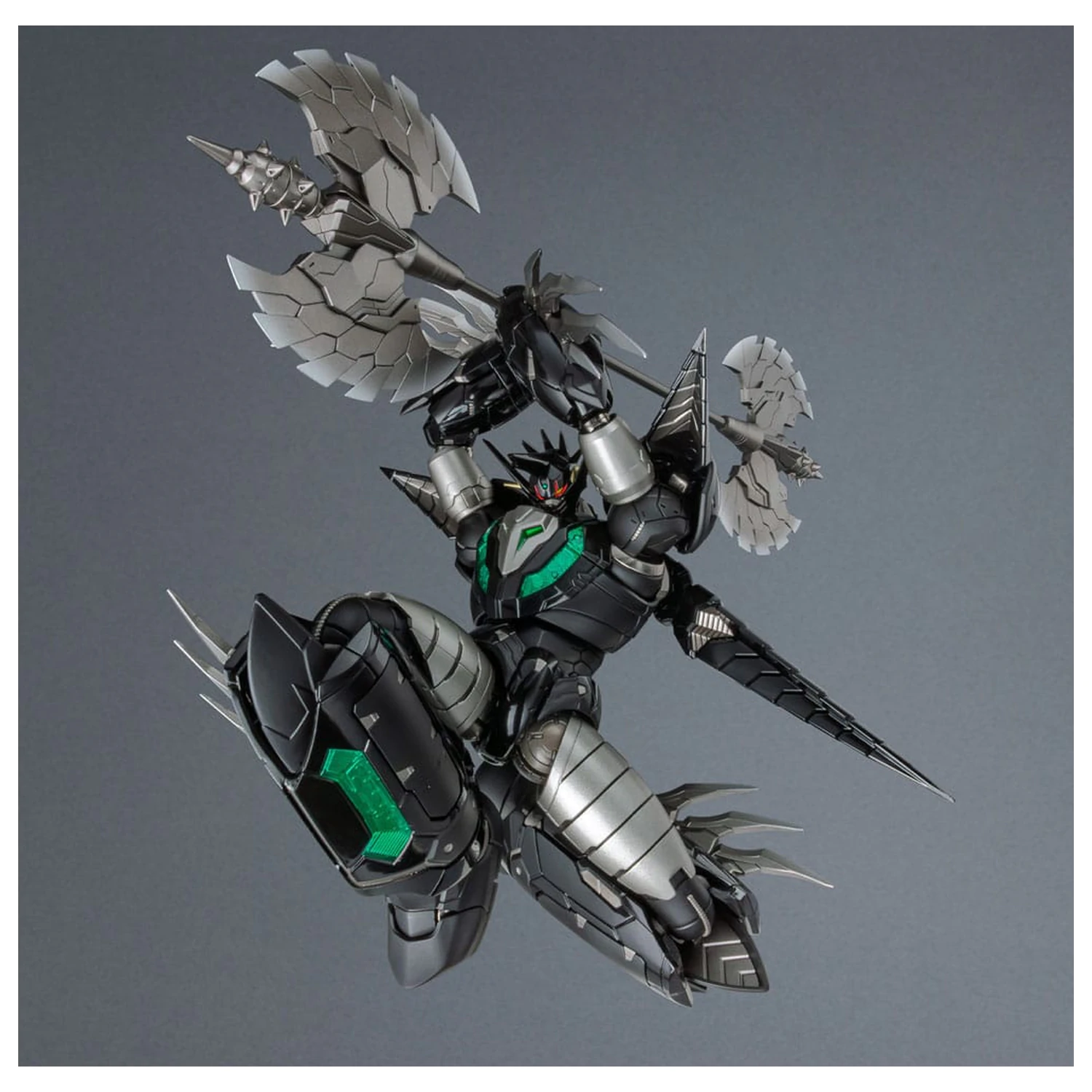 Getter Robo Armageddon Diecast akcijska figura Riobot Shin Getter Dragon Black Ver. 21 cm fotografija izdelka