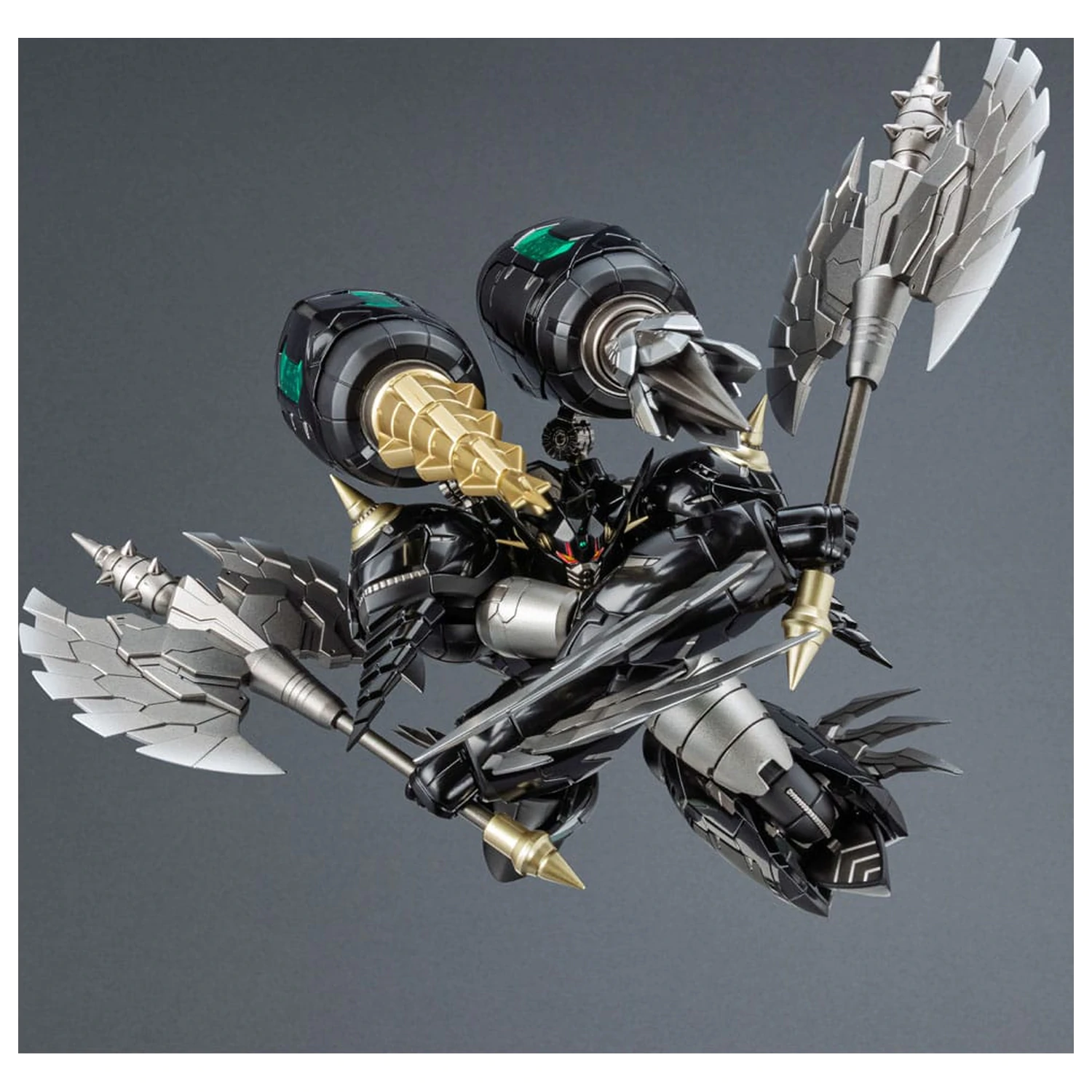 Getter Robo Armageddon Diecast akcijska figura Riobot Shin Getter Dragon Black Ver. 21 cm fotografija izdelka