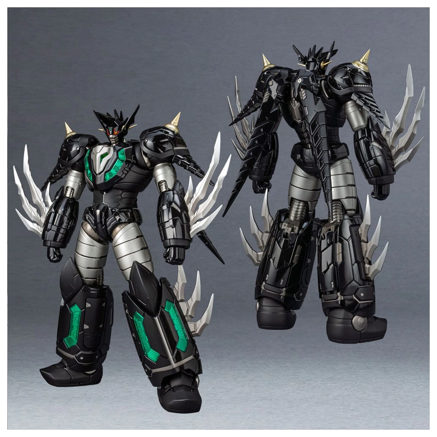 Getter Robo Armageddon Diecast akcijska figura Riobot Shin Getter Dragon Black Ver. 21 cm fotografija izdelka