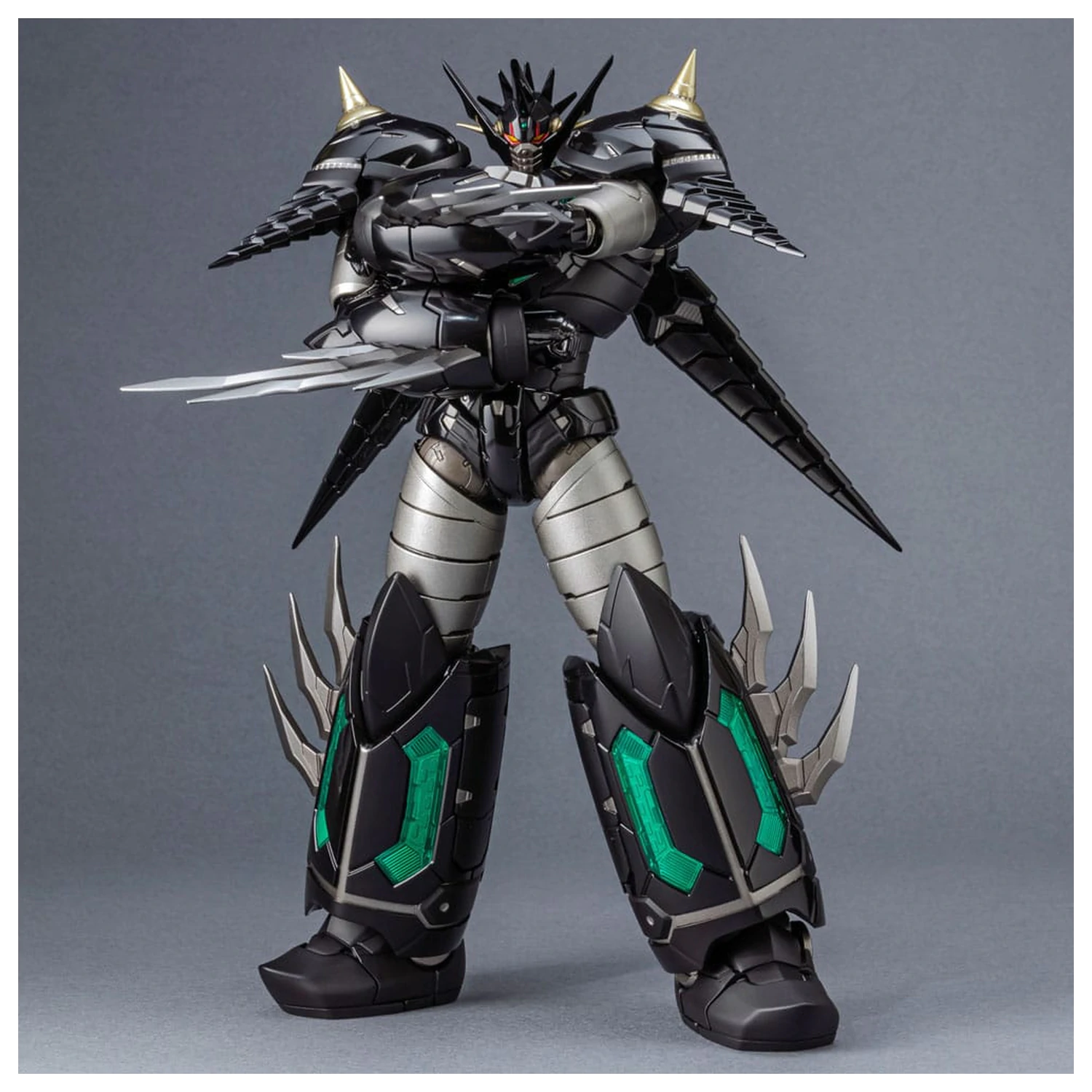 Getter Robo Armageddon Diecast akcijska figura Riobot Shin Getter Dragon Black Ver. 21 cm fotografija izdelka